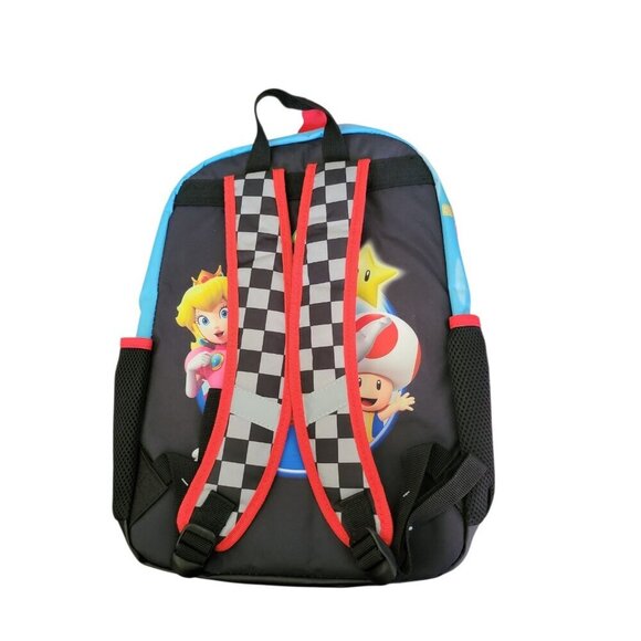 Nintendo Boys' 17" Super Mario Backpack, Lunch Box, Gadget Case, and ID Holder - Picture 6 of 6